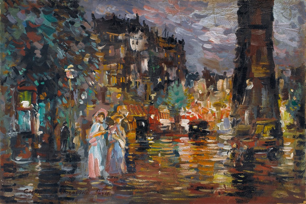 Paříž od Konstantin Alekseevich Korovin