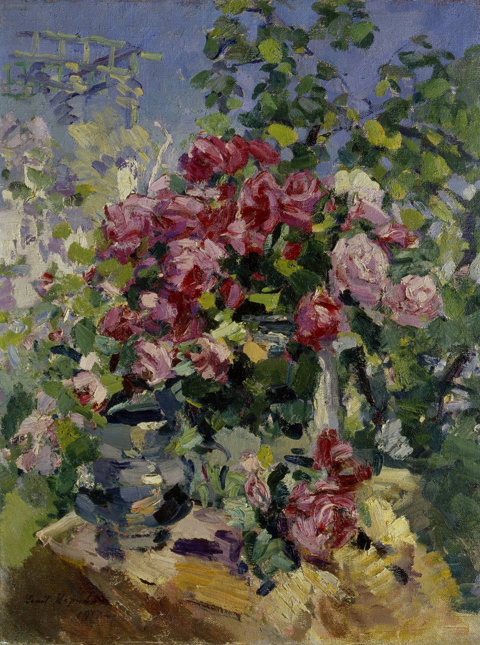 Růže, 1917 od Konstantin Alekseevich Korovin