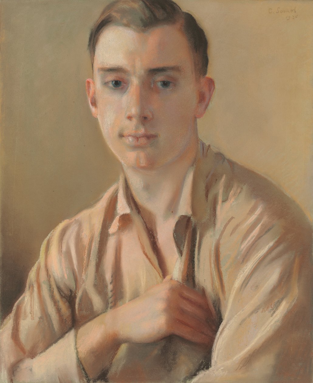 Portrét Borise Snejkovského od Konstantin Andreevic Somov