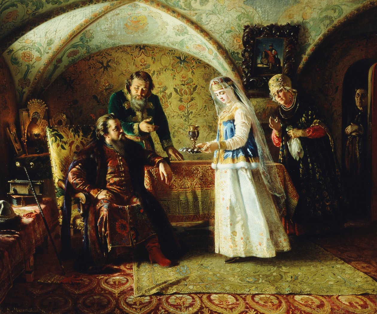 Úvod, 1868 od Konstantin Egorovich Makovsky