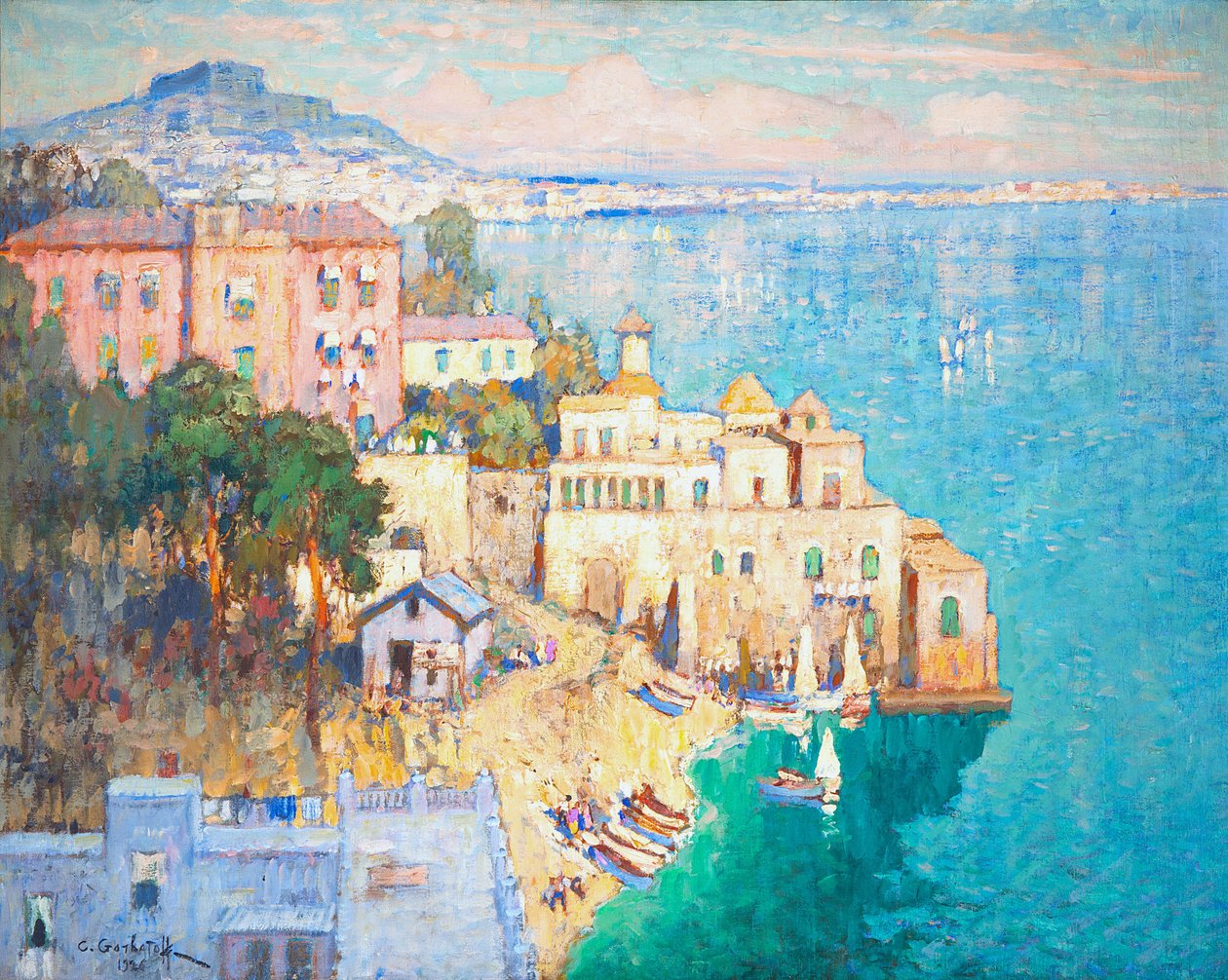 Portofino, 1926. od Konstantin Ivanovich Gorbatov