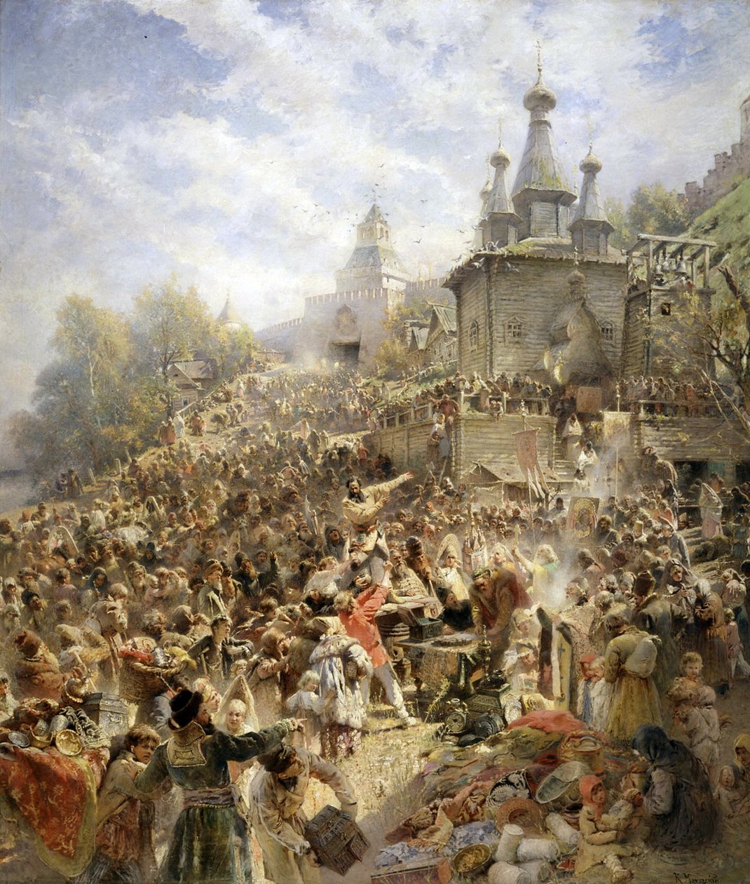 Odvolání společnosti Minin od Konstantin Makovsky