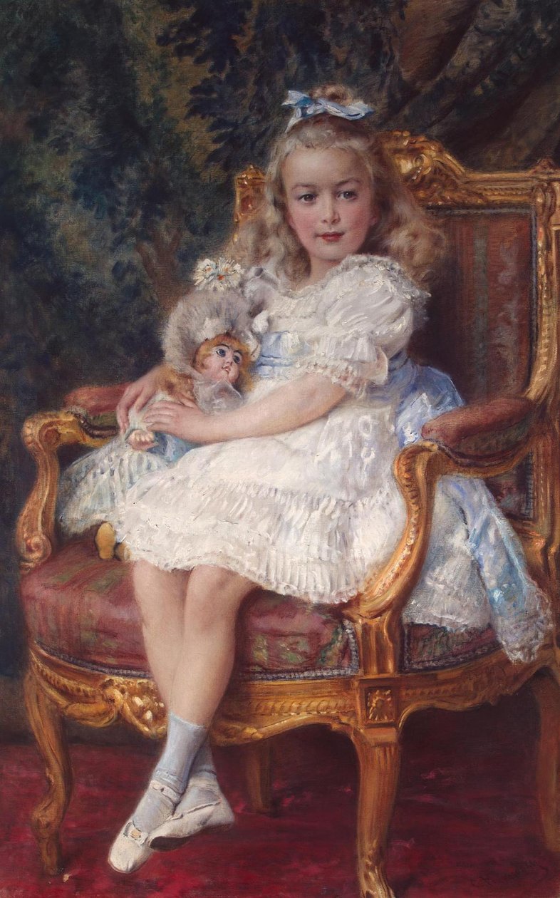 Portrét Varvary Bibikové od Konstantin Makovsky