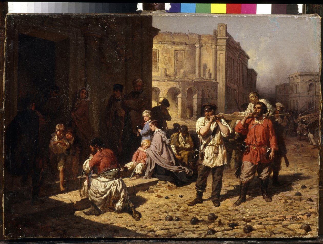 Sevastopolin piiritys vuonna 1854 od Konstantin Nikolaevich Filippov