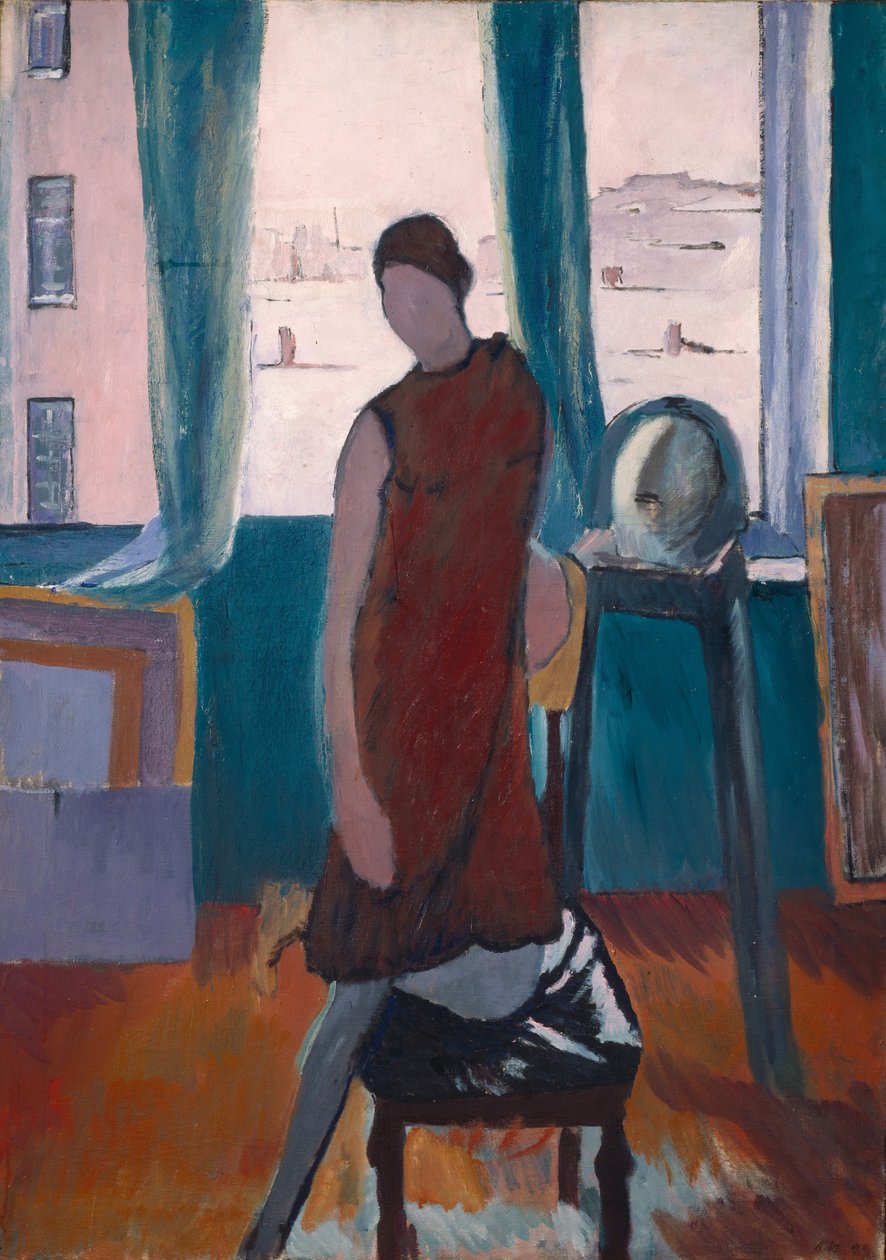 Ve studiu, 1929 od Konstantin Nikolayevich Istomin
