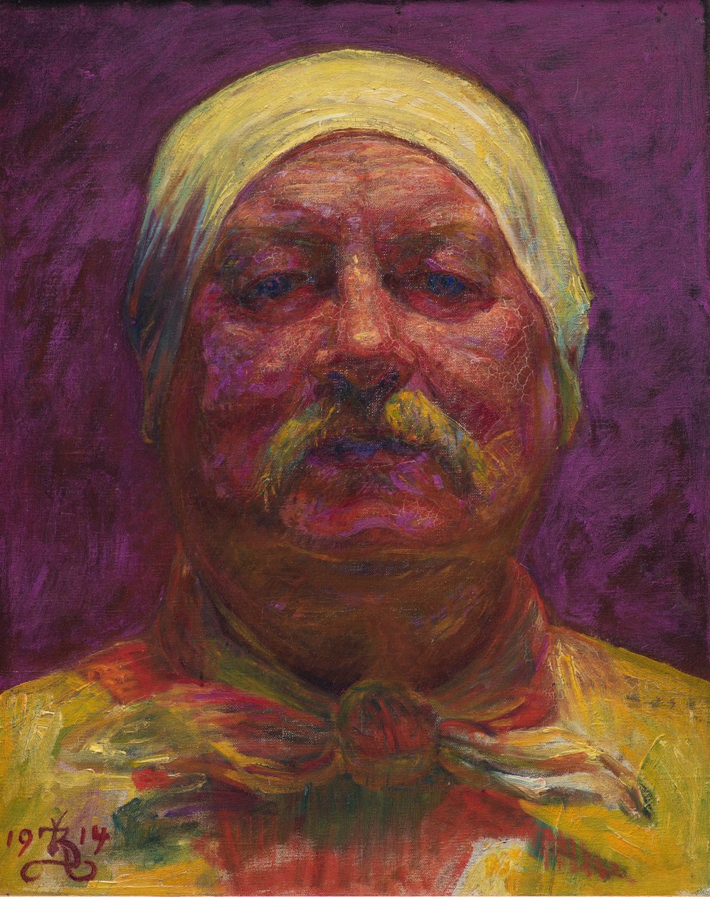 Autoportrét, 1914. od Kristian Zahrtmann
