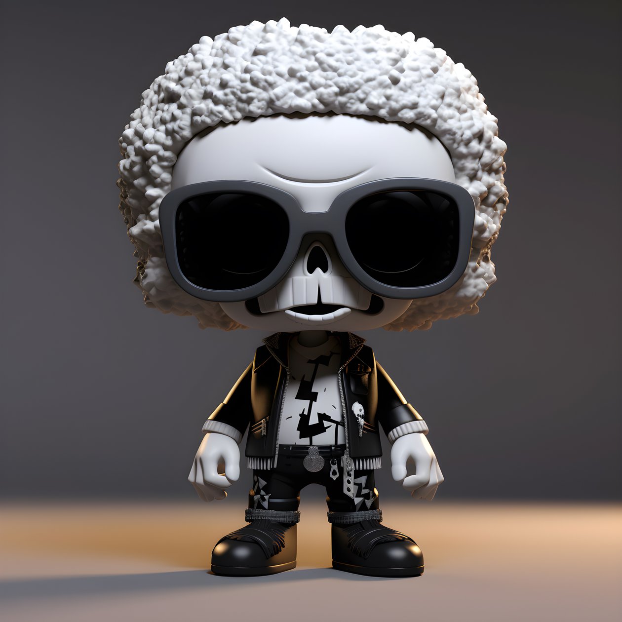 Chibi pieni luuranko 1 od Kurt Heppke