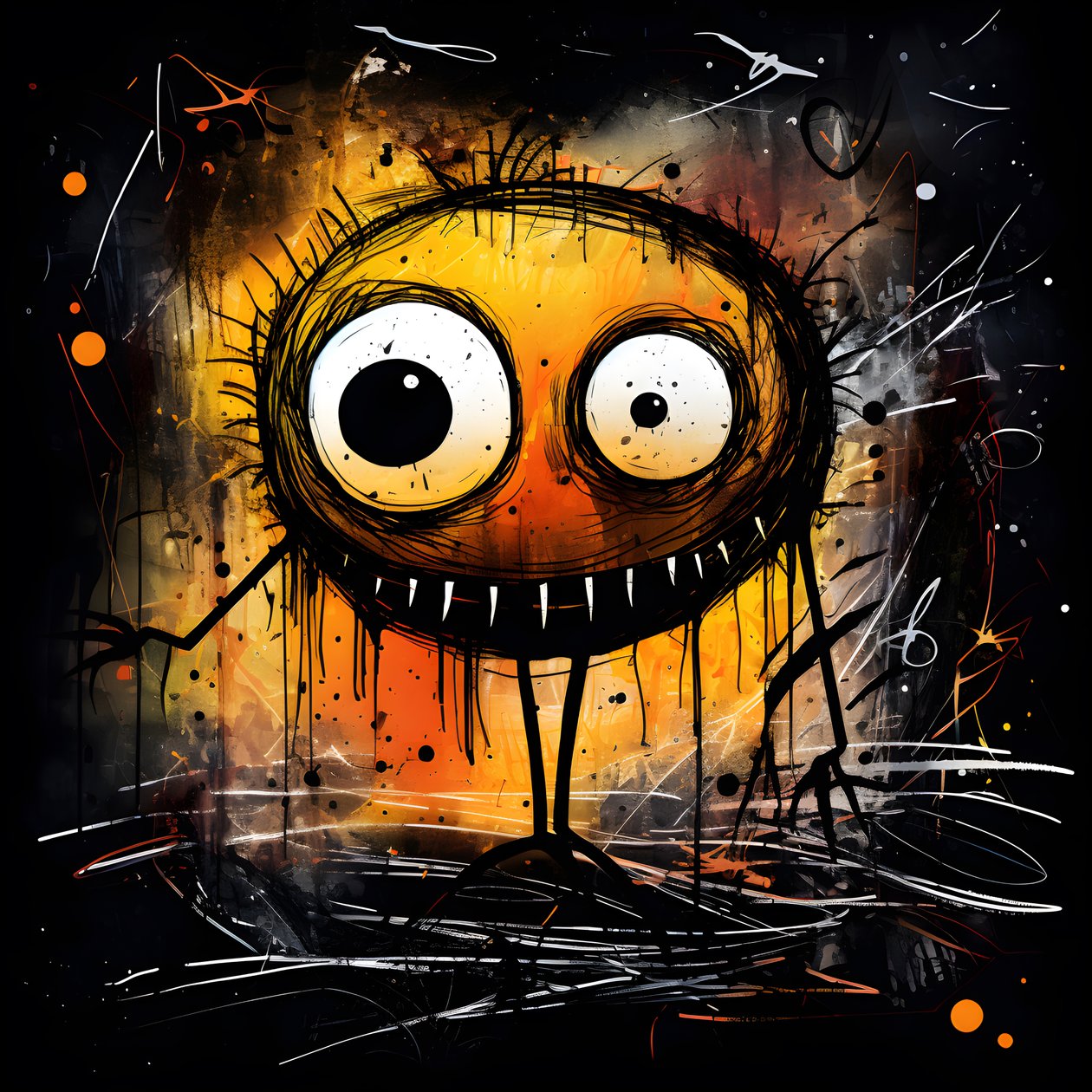Halloween-monstrum 1 od Kurt Heppke