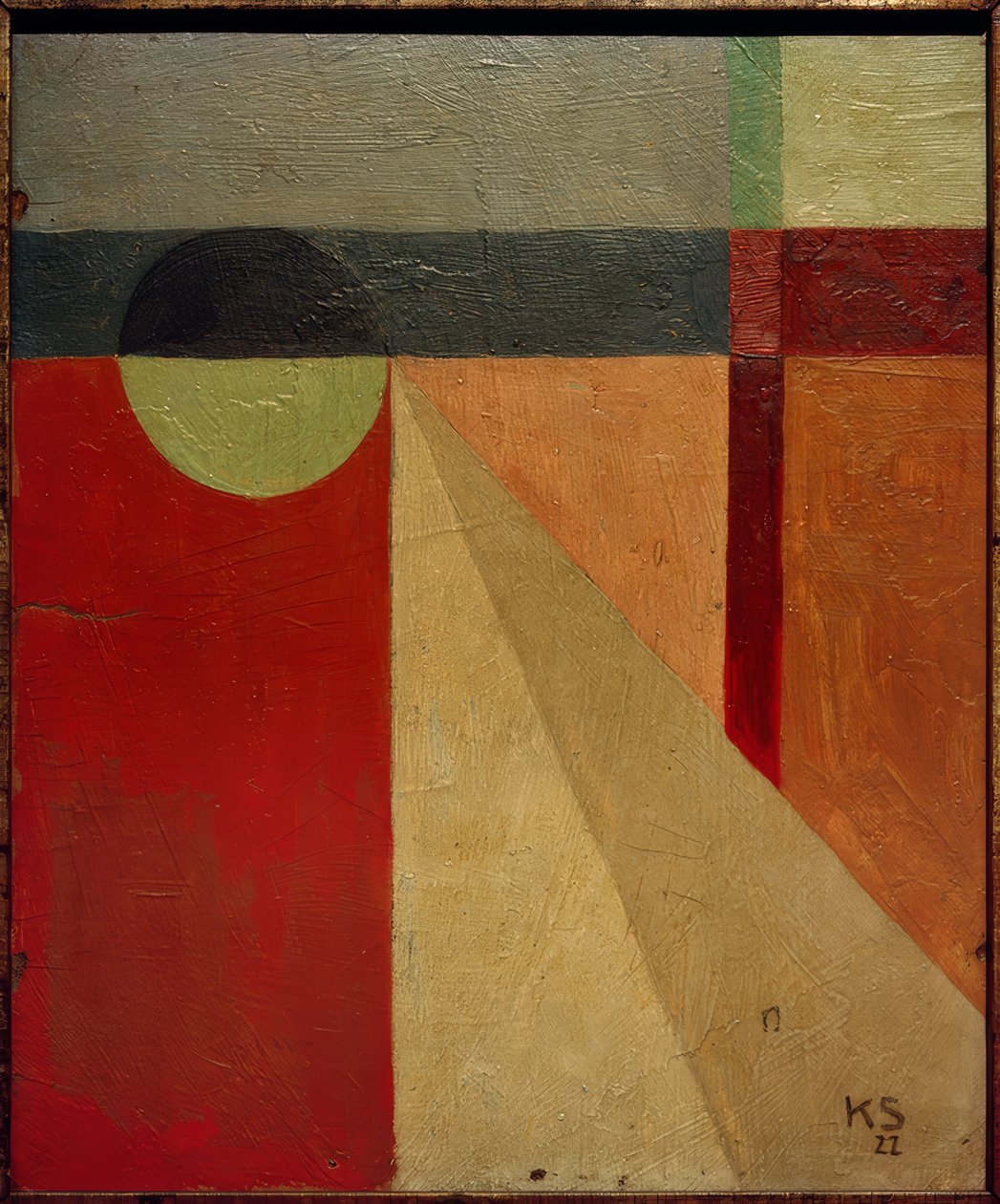 Abstrakce 45 / plesové šaty od Kurt Schwitters