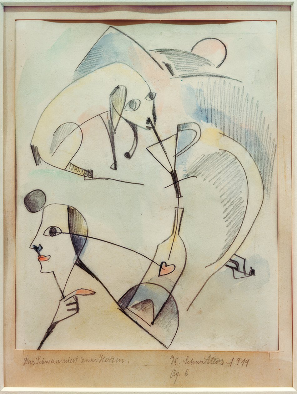 Prase kýchá až k srdci od Kurt Schwitters