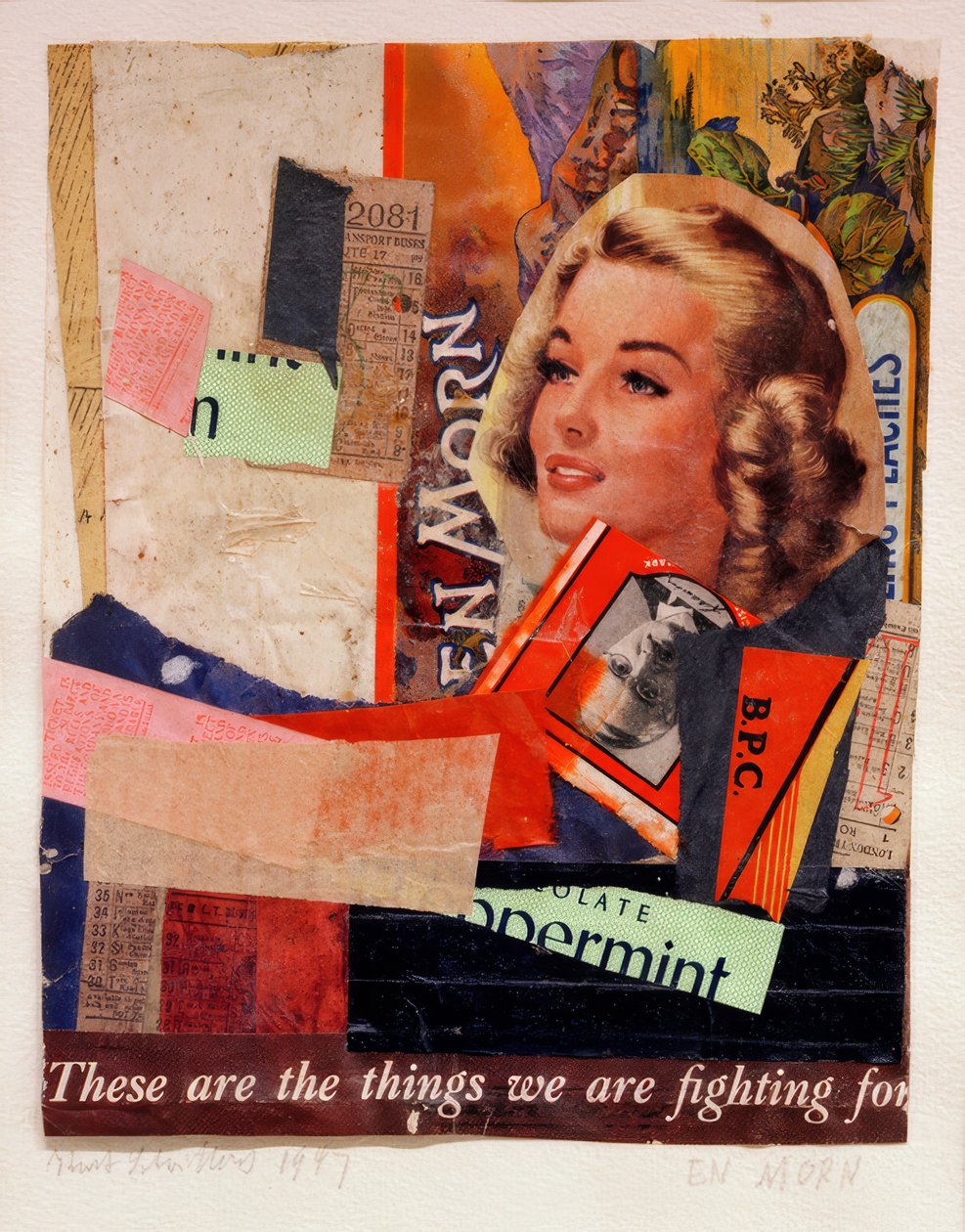 JEDNÉHO RÁNO od Kurt Schwitters