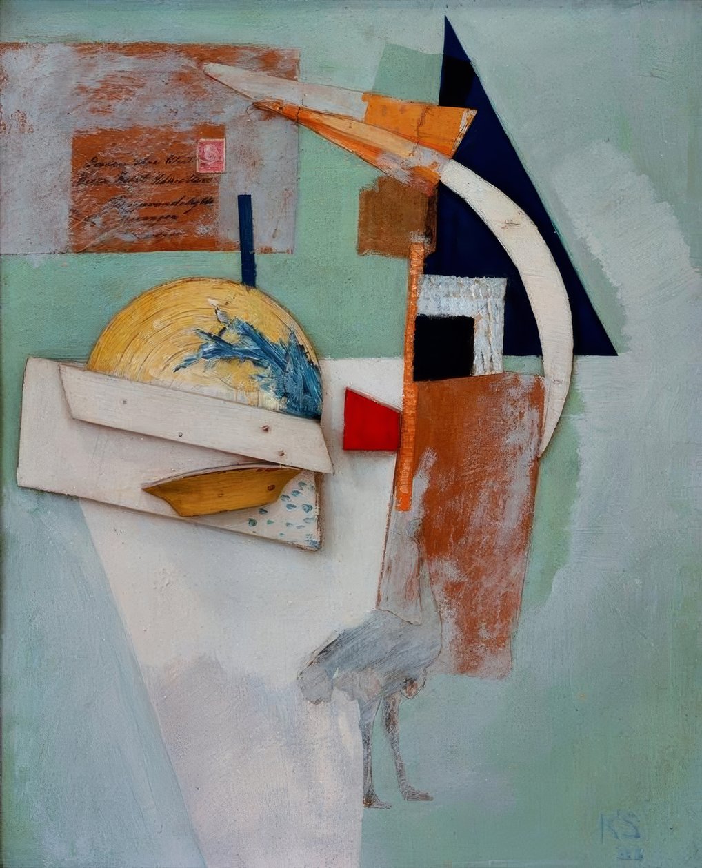 Halbmond Ugelvik od Kurt Schwitters