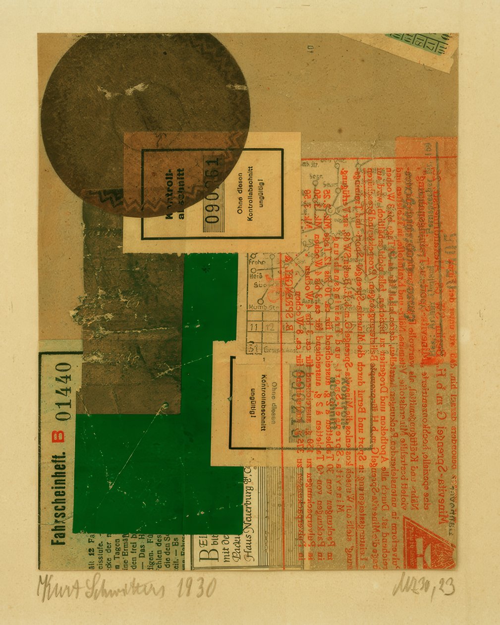 Mz 30,23 od Kurt Schwitters