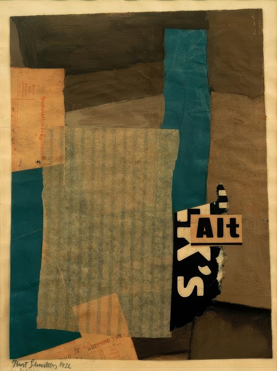 Bez názvu (starý) od Kurt Schwitters