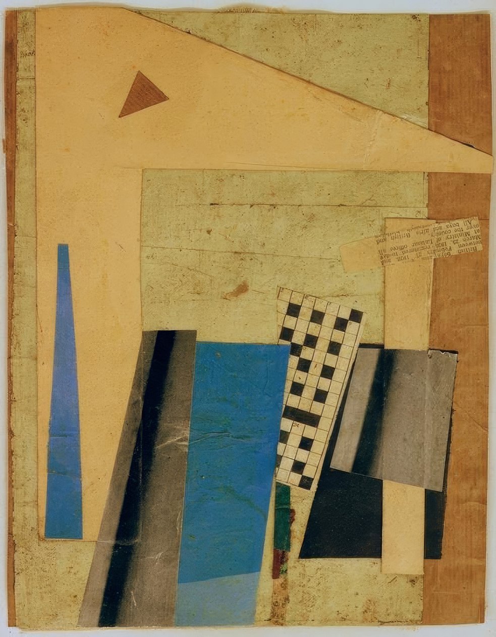 Bez názvu (křížovka) od Kurt Schwitters