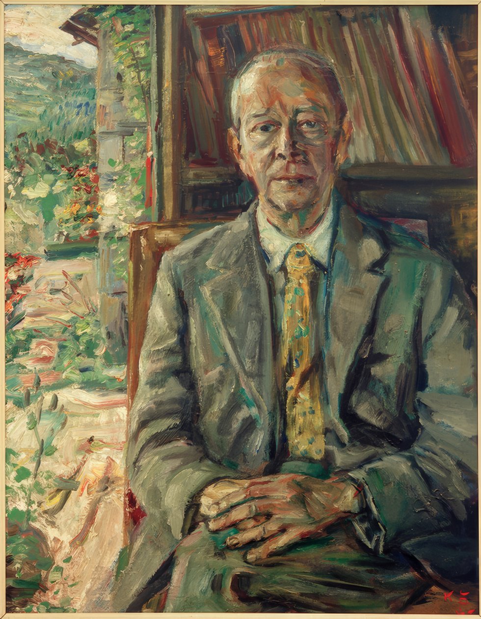 Bez názvu (portrét Harry Pierce) od Kurt Schwitters