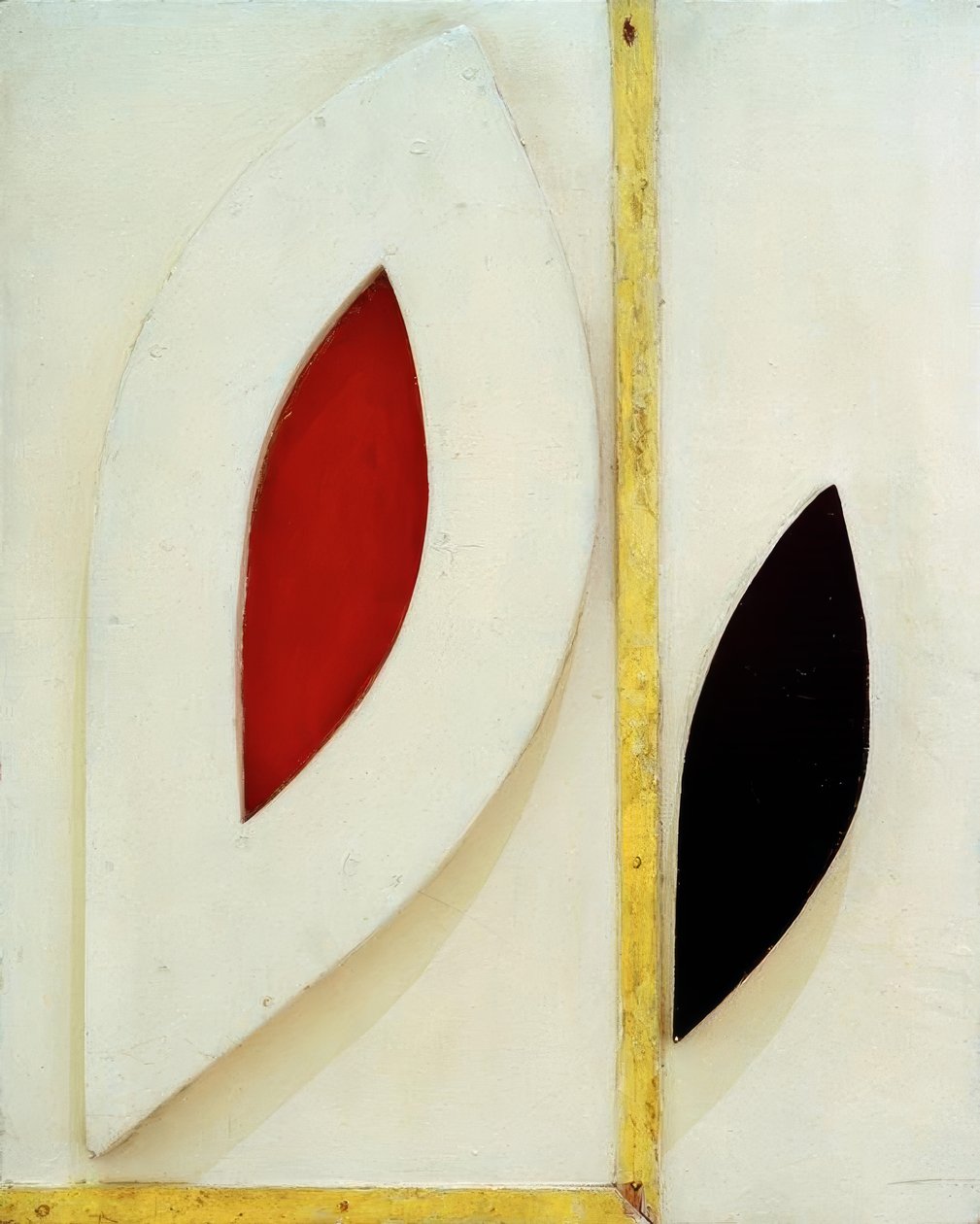 Bez názvu (bílá konstrukce) od Kurt Schwitters