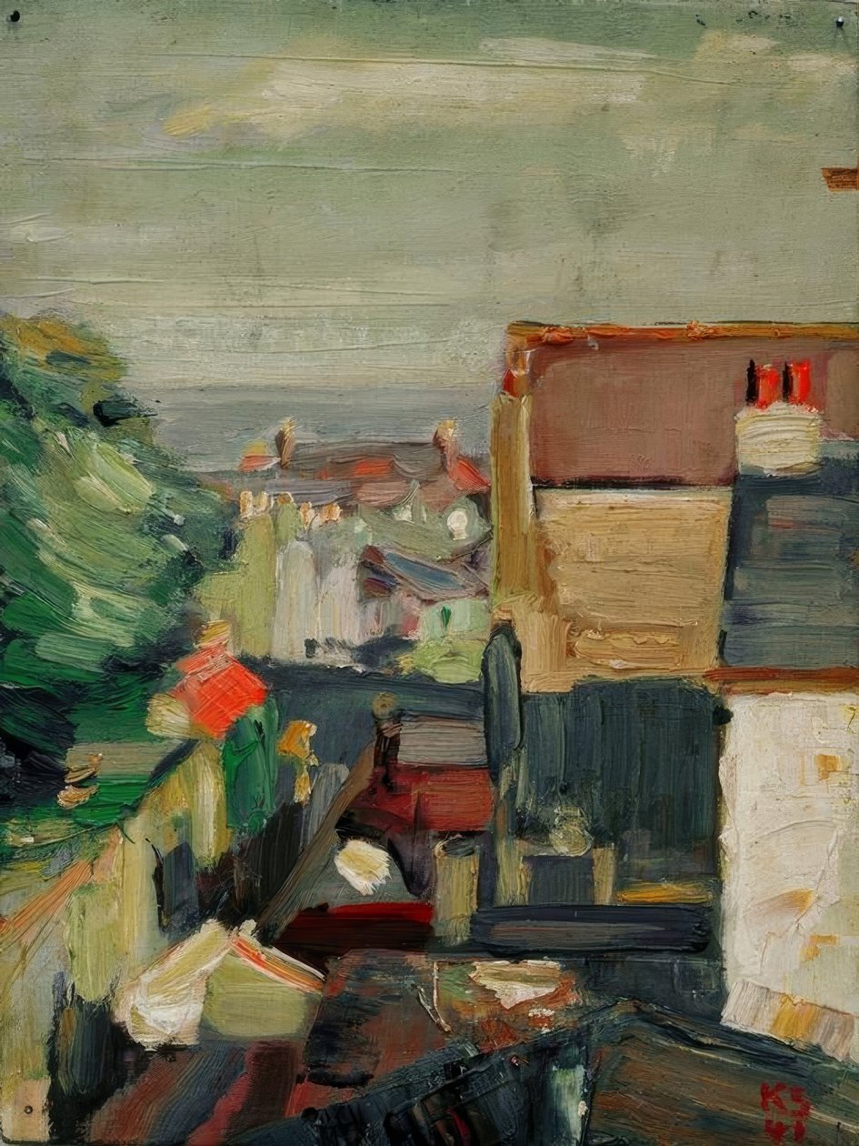 Krajina z Douglase od Kurt Schwitters