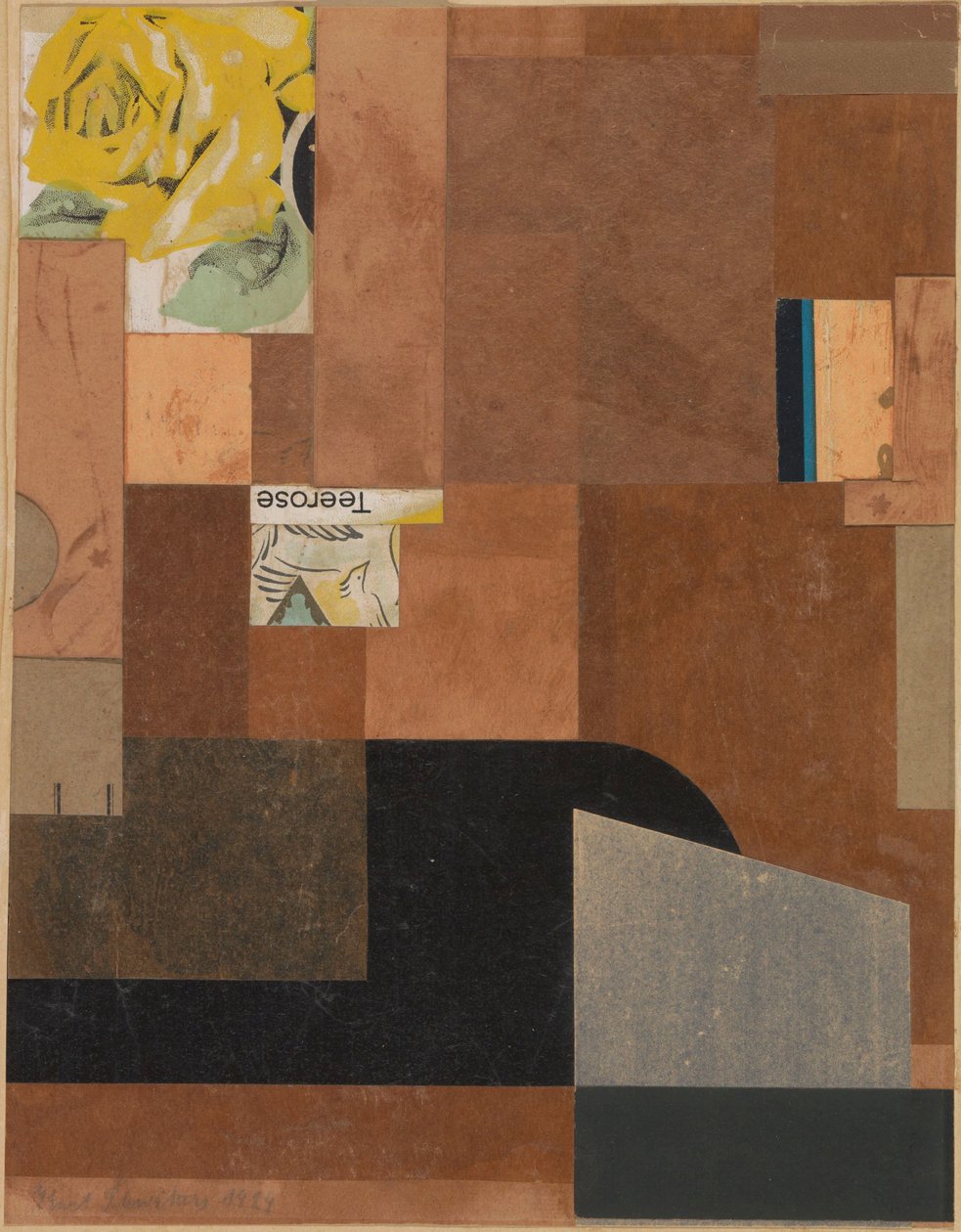 Čajová růže Teerose od Kurt Schwitters