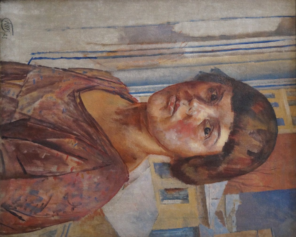 Portrét Iriny Mstislavsky (1928) od Kuzma Petrov Vodkin