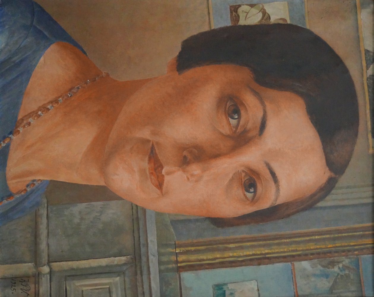 Portrét S. Andonnikové (1925) od Kuzma Petrov Vodkin