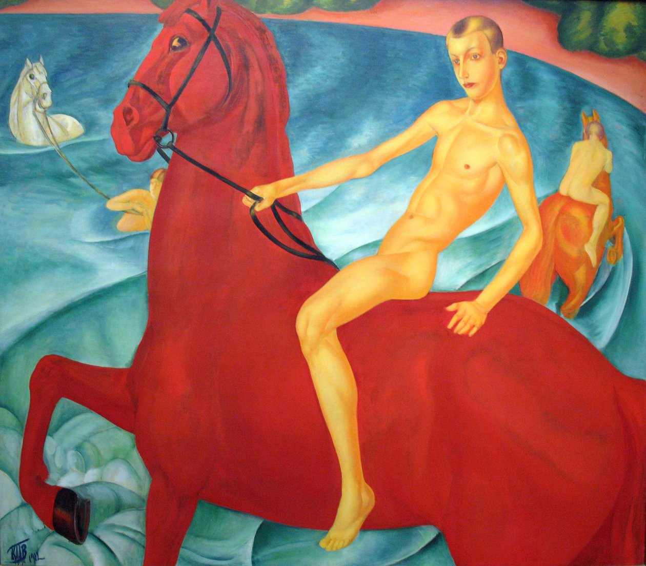 Neznámý obrázek od Kuzma Petrov Vodkin