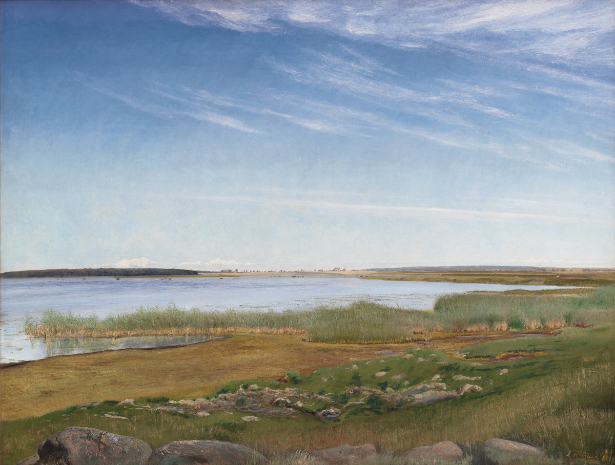 Fjord poblíž Karrebæksminde, Zéland od Laurits Andersen Ring