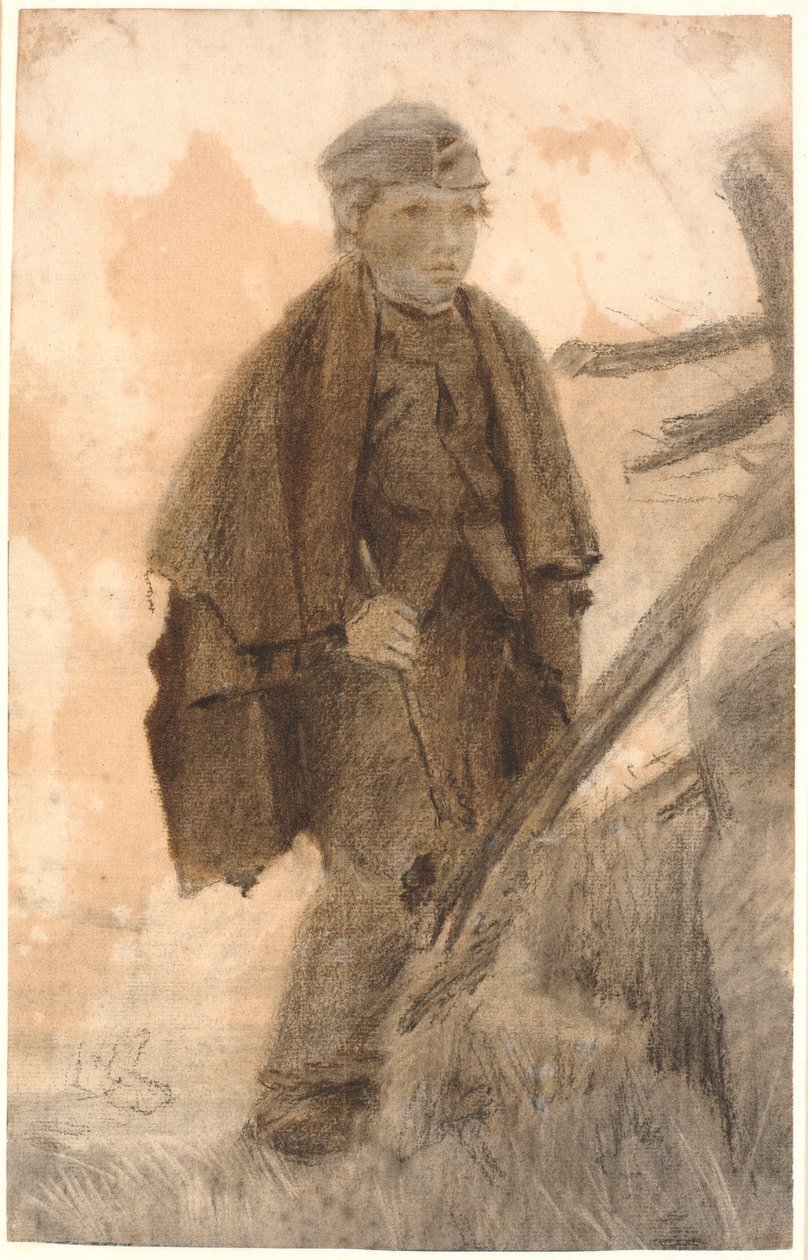 Chlapec opatrovník od Laurits Andersen Ring