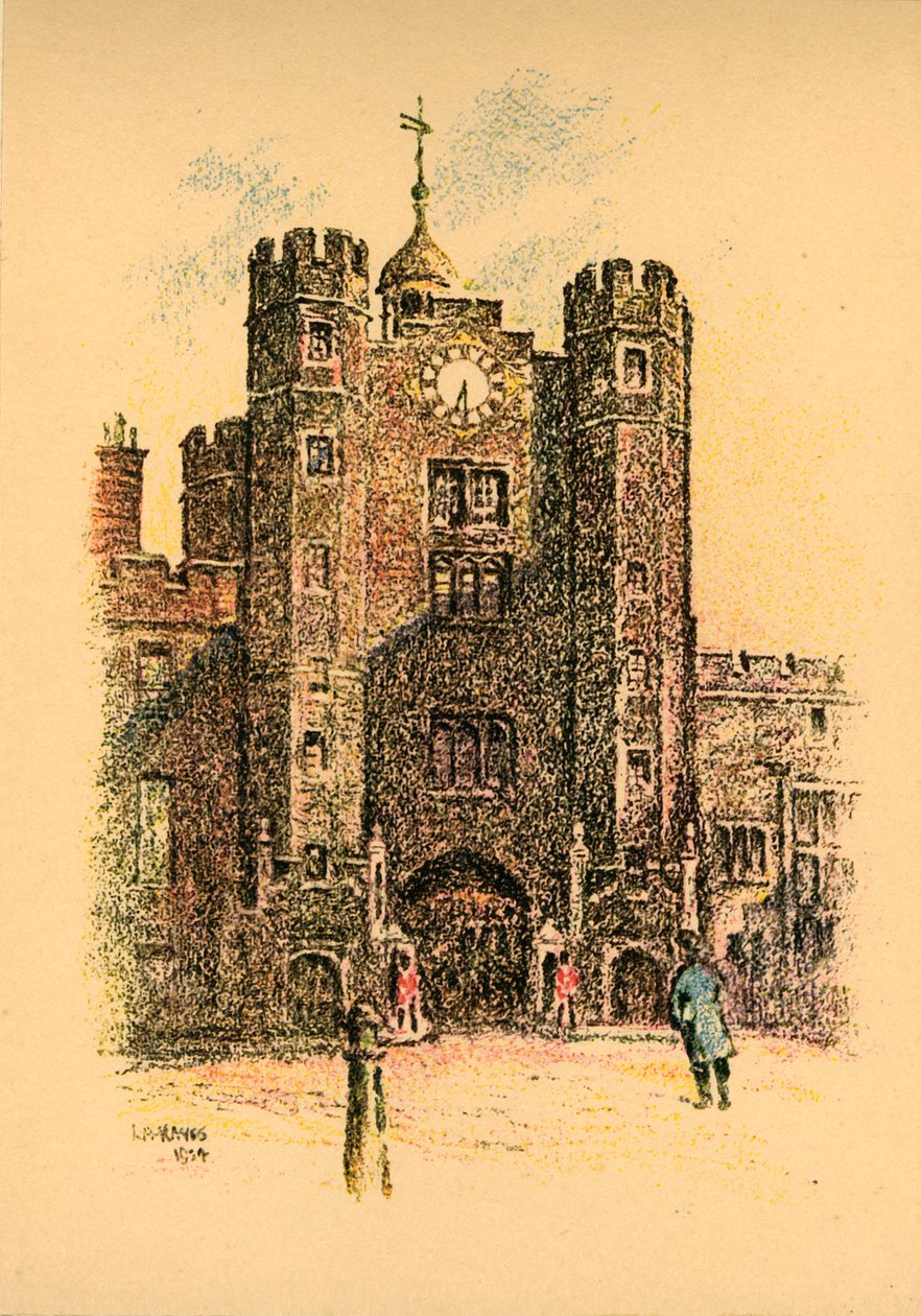 Palác svatého Jakuba, 1924. od L. A. Hayes