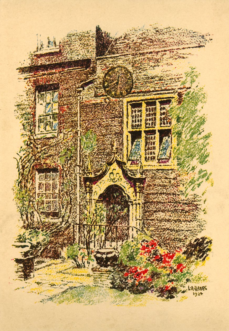 Staple Inn, Londýn, 1924. od L. A. Hayes