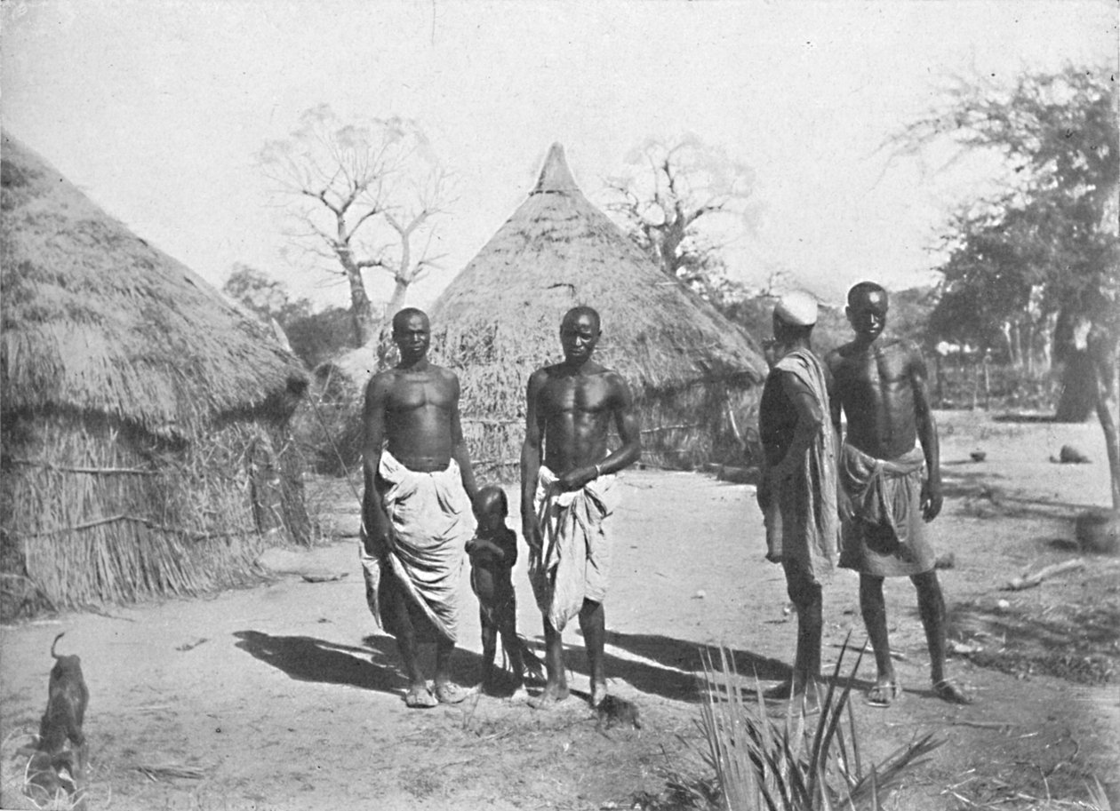 Hamegs, lidé z Modrého Nilu, 1912 od L. Loat