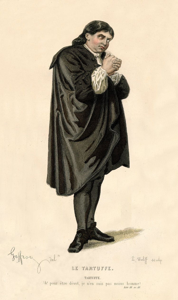 Tartuffe, 1868. od L. Wolff