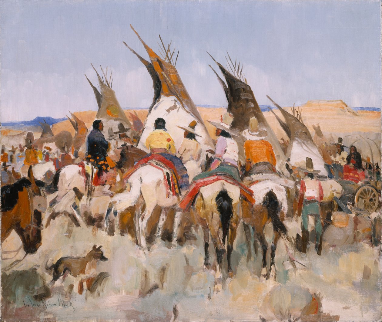 Ceremoniál u Černého jezera, 1938. od LaVerne Nelson Black