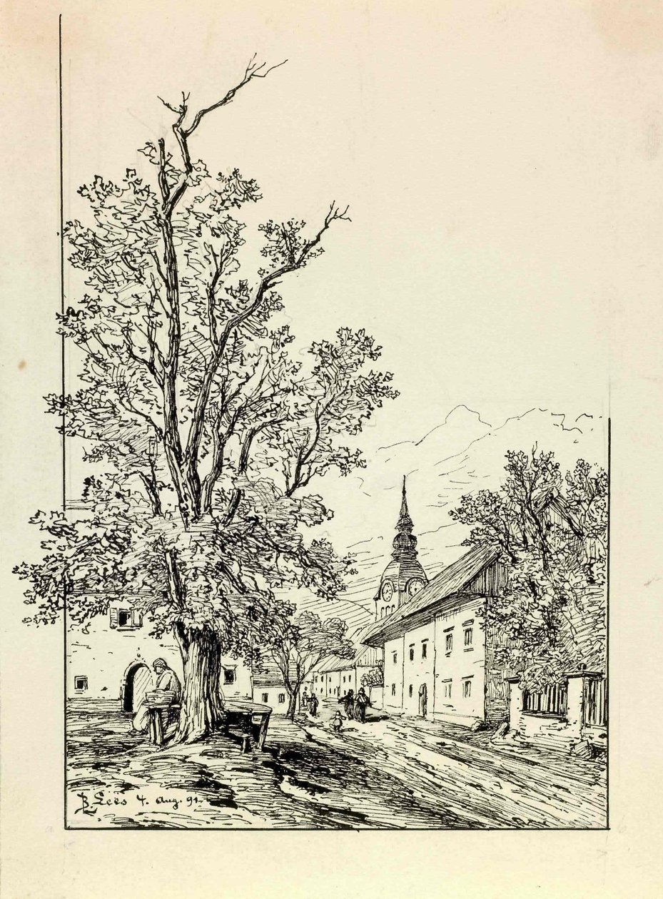 Lesce, liponový trh od Ladislav Benesch