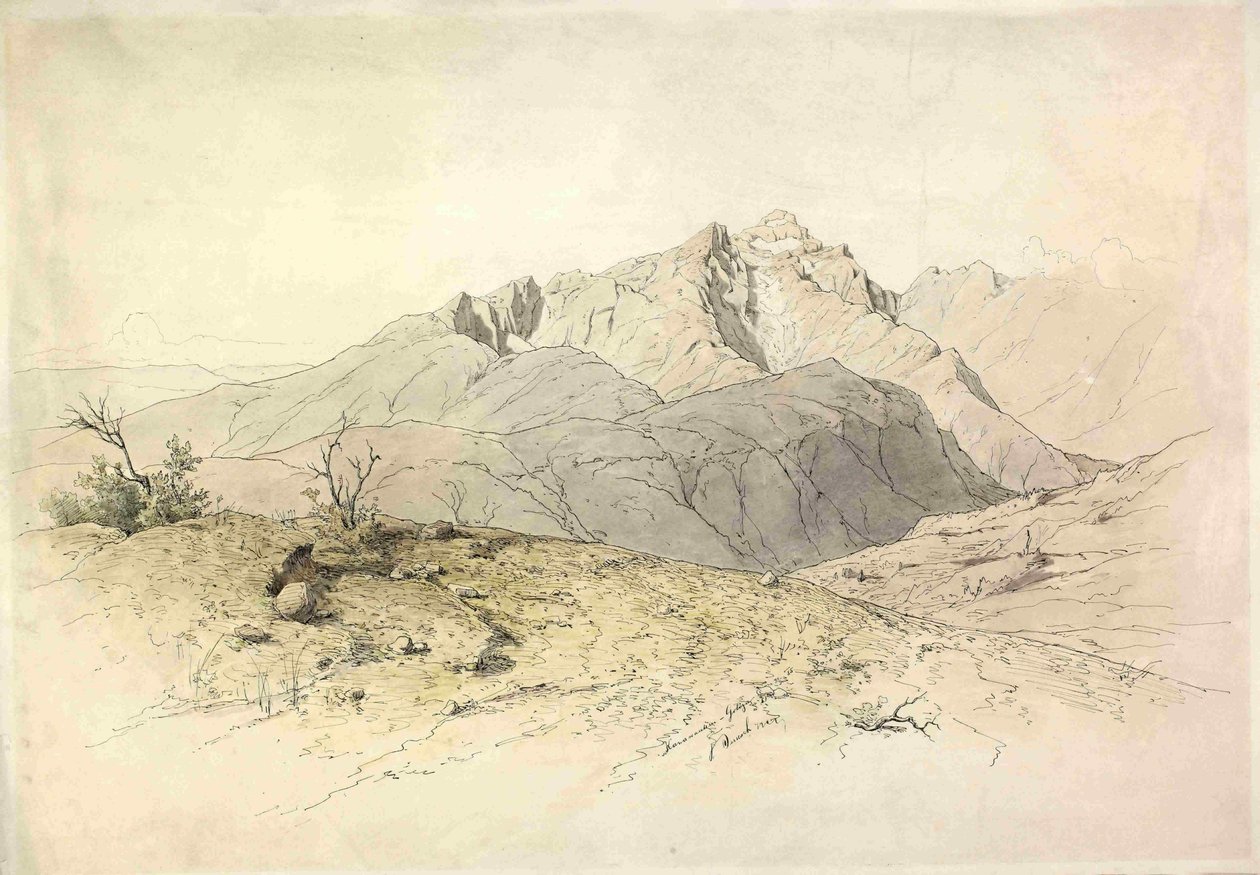 Triglav na Golicen od Ladislav Benesch