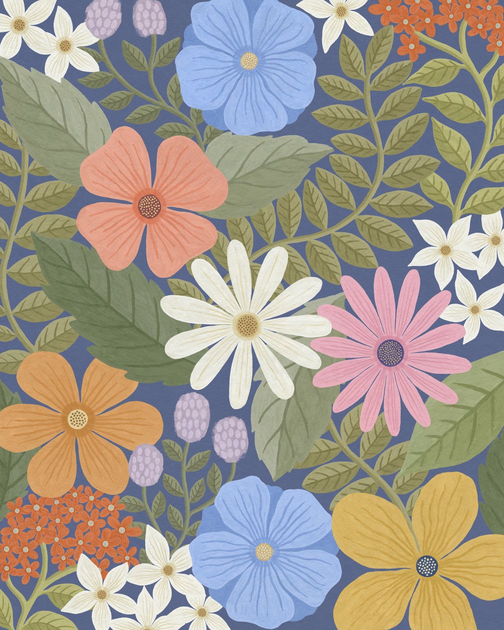 Wildflowers, 2023 (digitální) od Lady Ann de Borja
