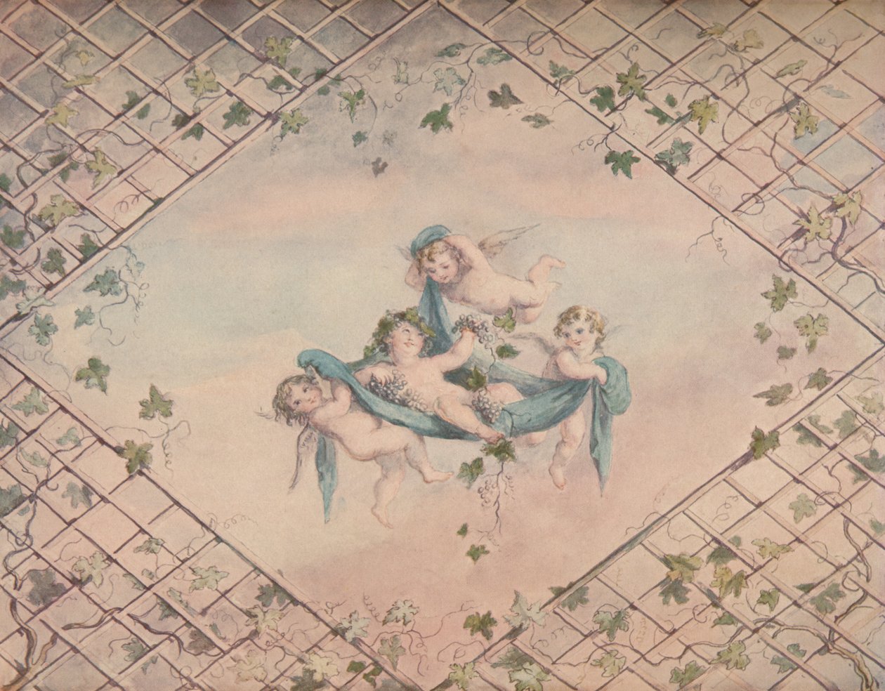 „Design for a Ceiling“, 1903 od Lady Diana Spencer