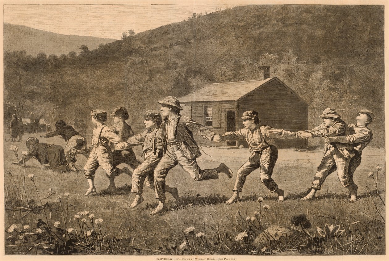 Snap-the-Whip od Lagarde after Winslow Homer