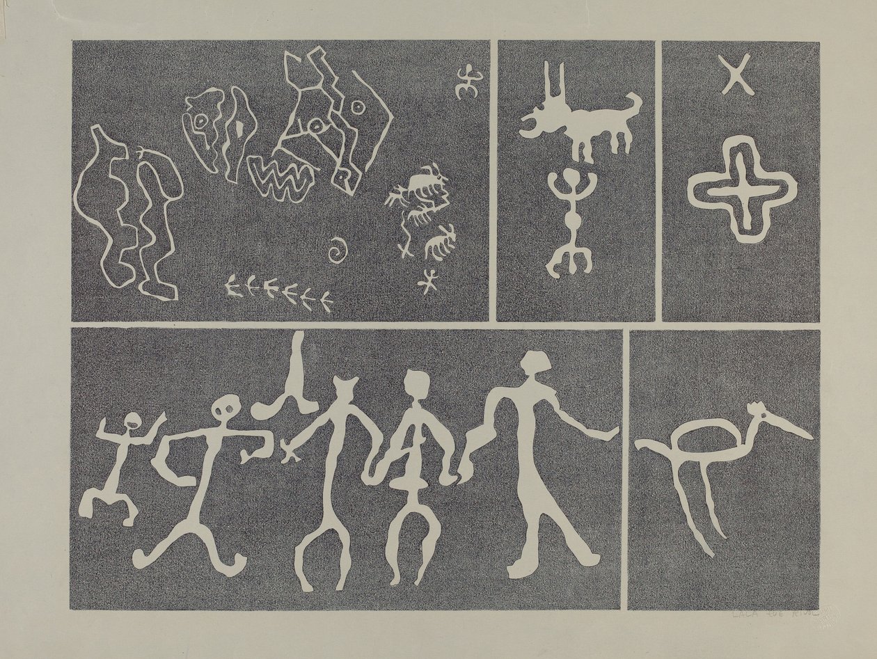 Petroglyf - Zvíře od Lala Eve Rivol