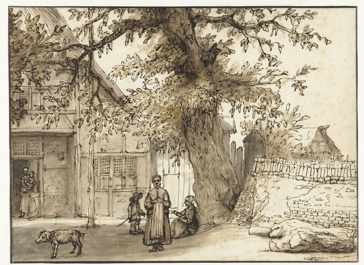 Herberg te Anrath od Lambert Doomer