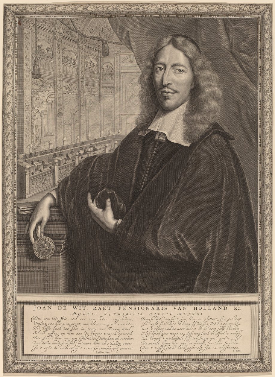 Jan de Witt od Lambert Visscher
