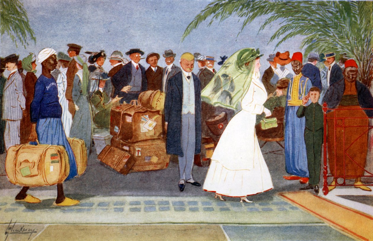 "Globe Trotters", 1908. od Lance Thackeray