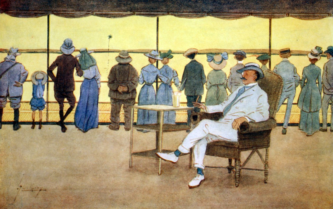 "Uctívači slunce", 1908. od Lance Thackeray