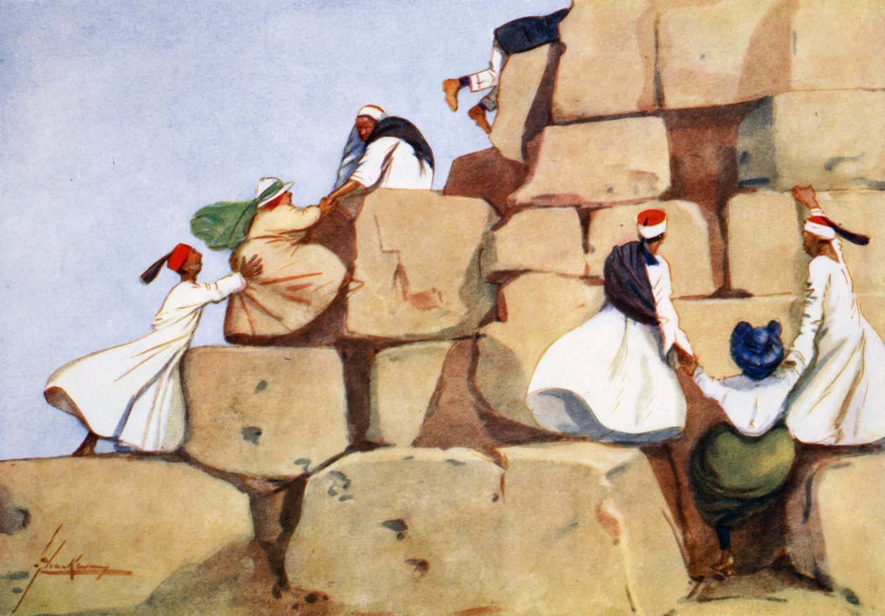 "The Horolezci", 1908. od Lance Thackeray