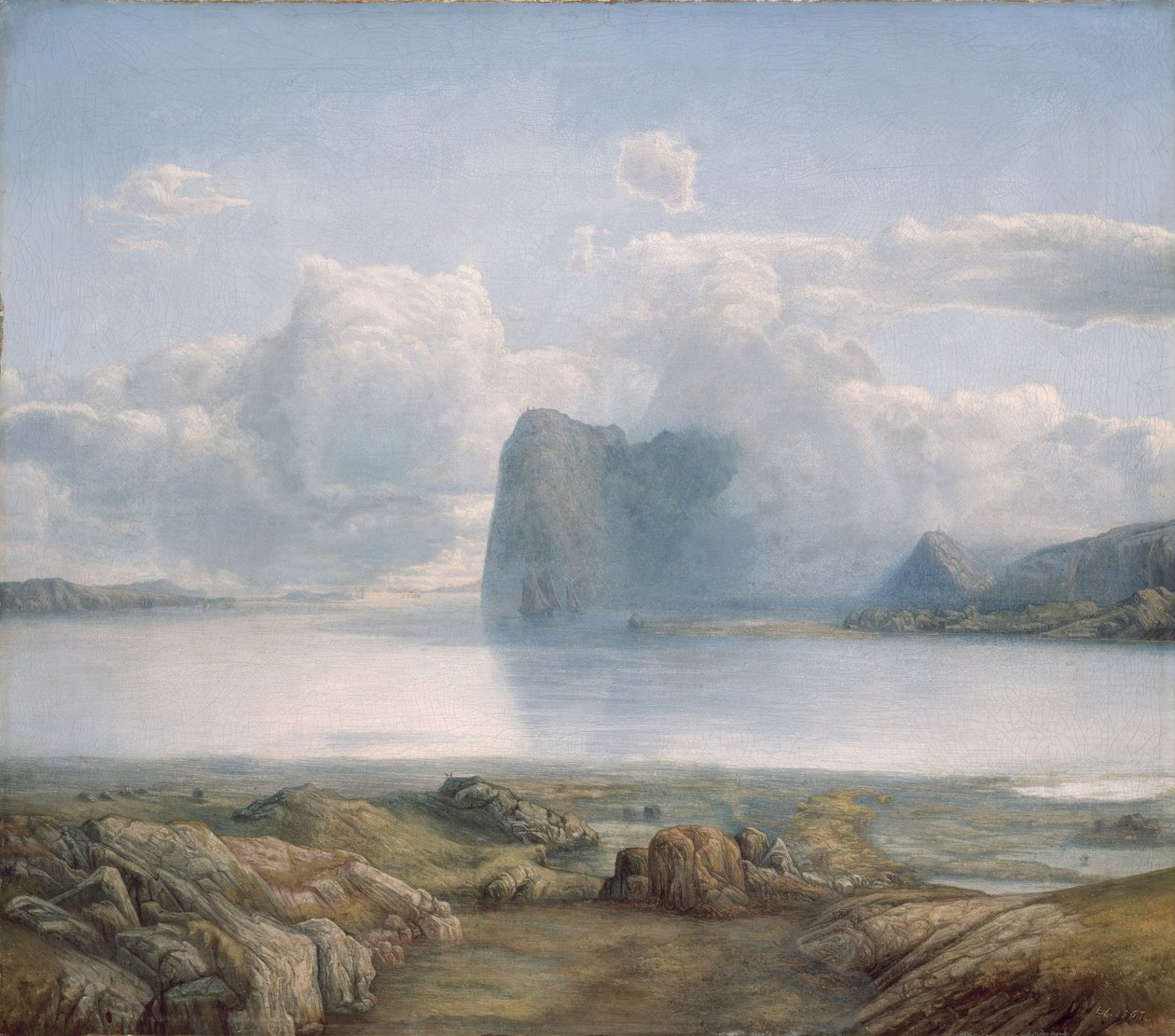Ostrov Borgøy od Lars Hertervig