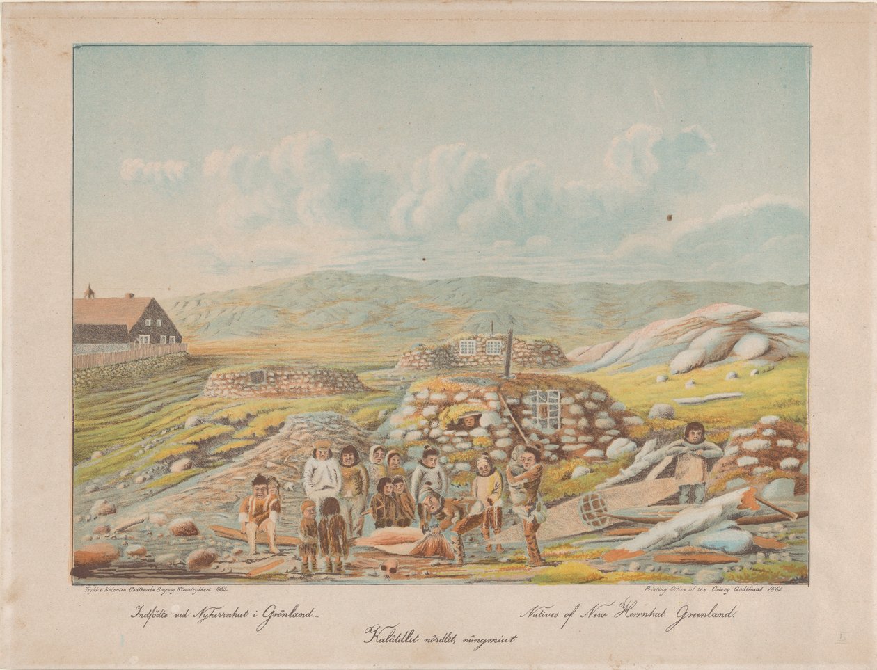 Rodáci z New Herrnhut, Grónsko, od Lars Møller