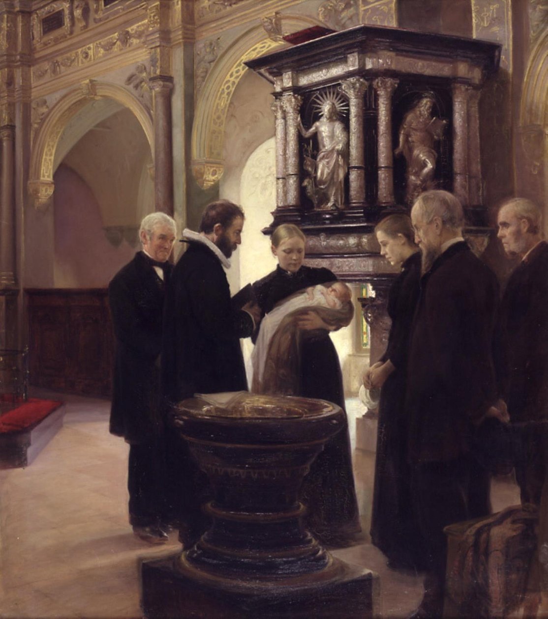 Křest miminka od Larsen