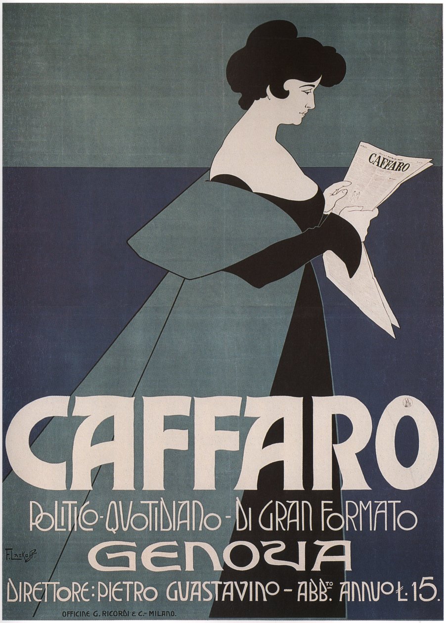 Caffaro Janovské noviny, 1901 od Laskowski