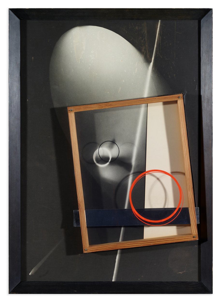 Kompozice - Asambláž - Fotogram, 1926 od Laszlo Moholy Nagy
