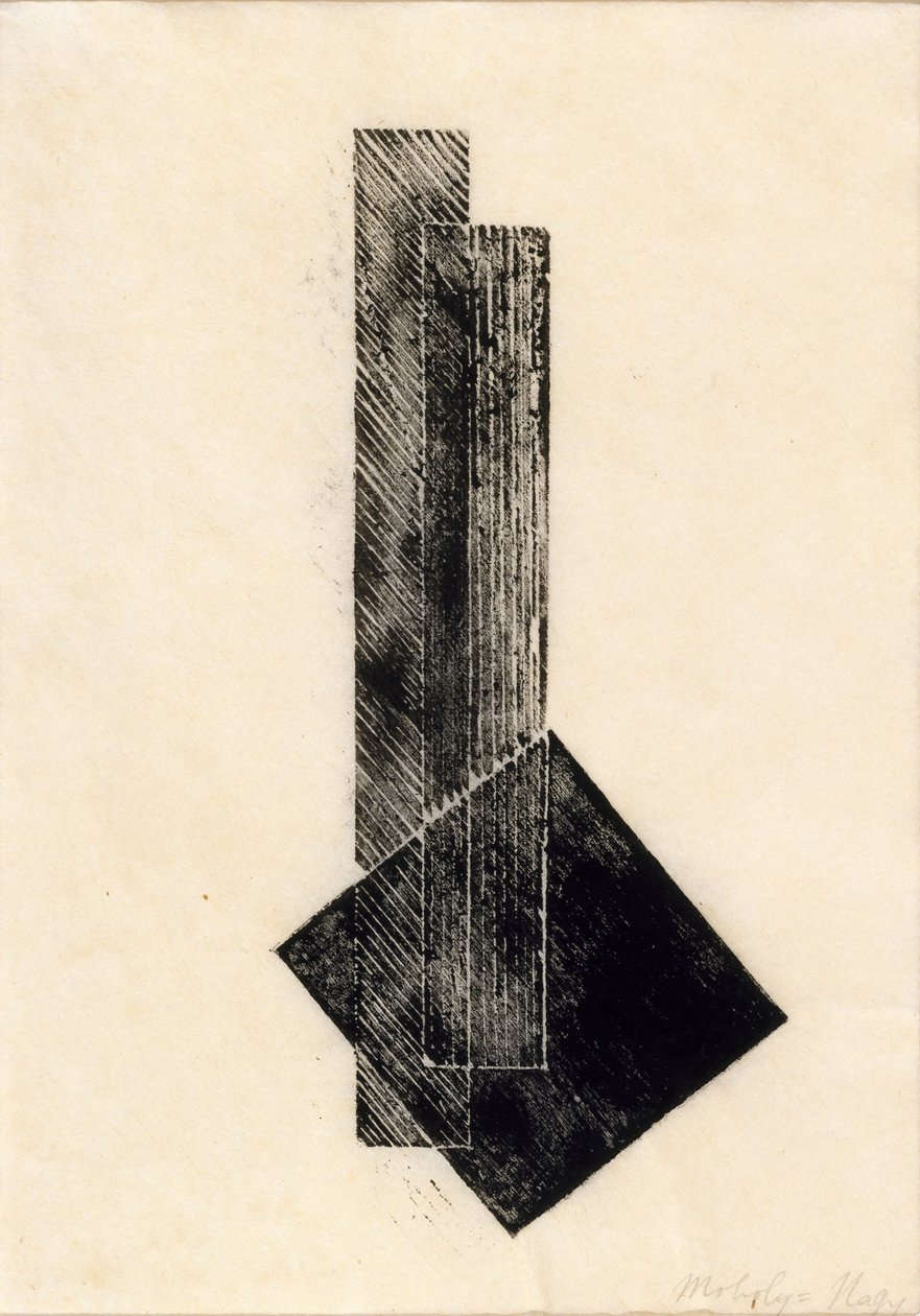 Kompozice, 1922 od Laszlo Moholy Nagy